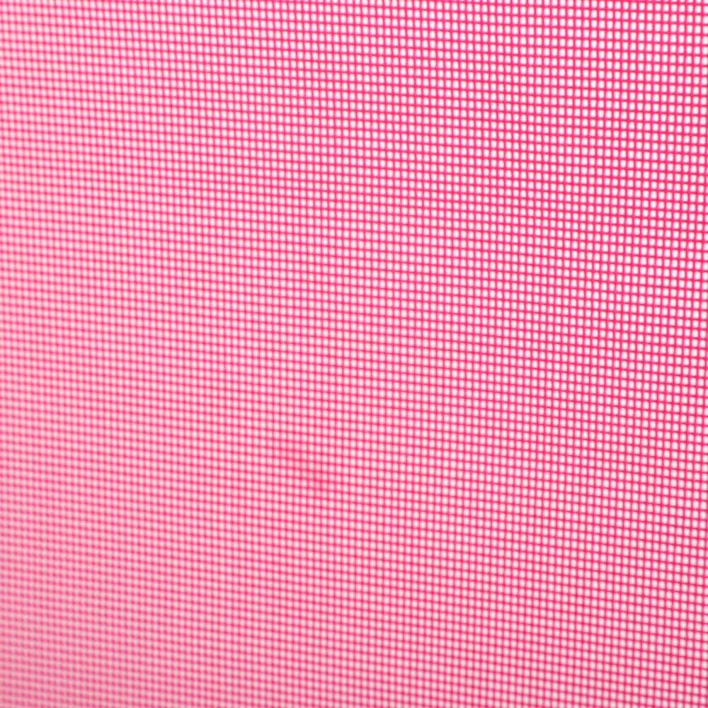 Outsunny Portable Mesh Chaise Lounge Chair, 5-Position Reclining, Pink & Silver