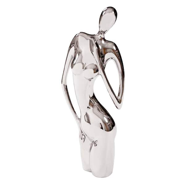 Marley Forrest Strike a Pose Silver Body Sculpture