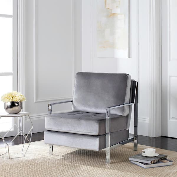 Walden Light Gray Accent Chair