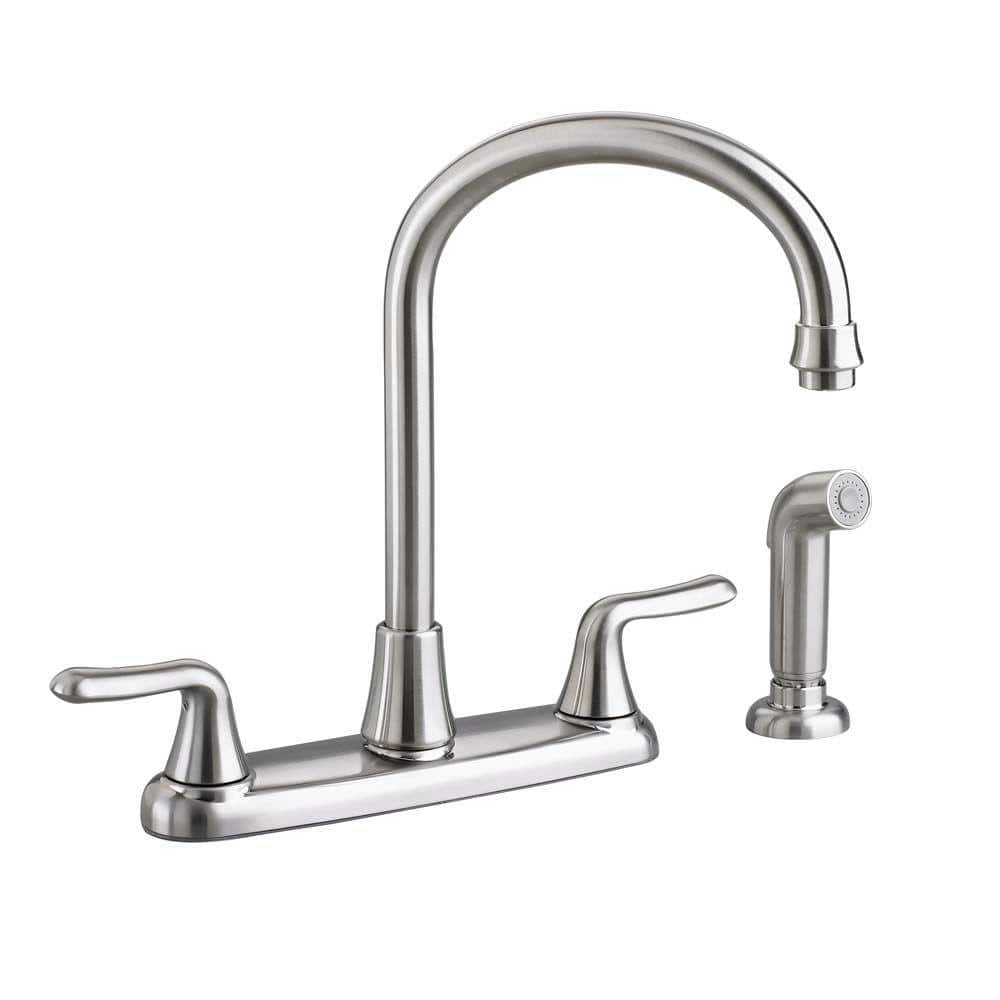 American Standard Colony Soft 2-Handle Standard Kitchen Faucet with ...