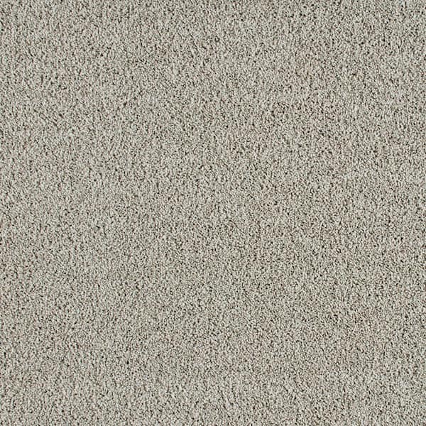Lifeproof with Petproof Technology Huntcliff II Shining Armor Gray 39 oz. Triexta Texture Installed Carpet