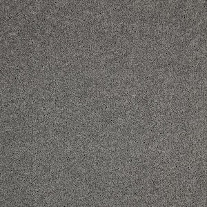 Gemini II - Slate - Gray 56 oz. Polyester Texture Installed Carpet
