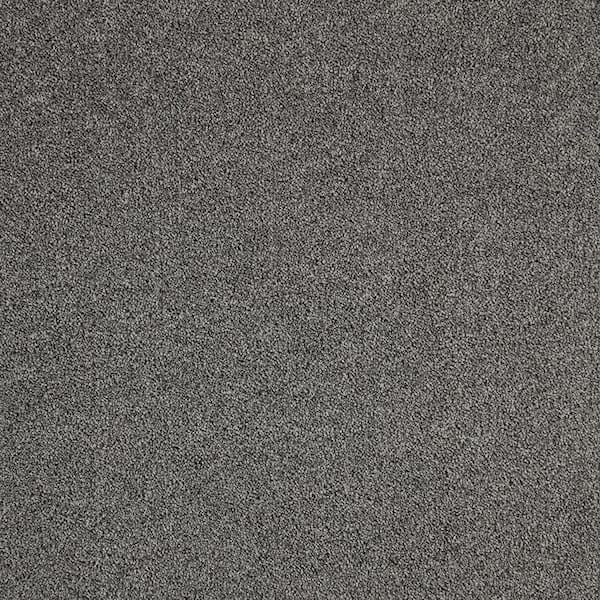 Gemini II - Slate - Gray 56 oz. Polyester Texture Installed Carpet