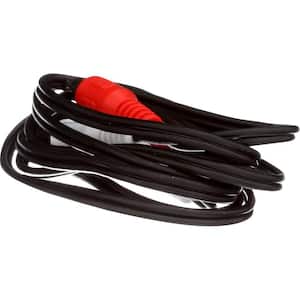 6 ft. Composite Stereo RCA Cable, Black