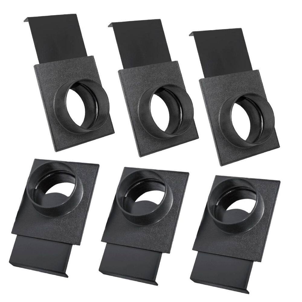POWERTEC 6-Inch ABS Plastic Blast Gate For Dust Collection – 1 Pack (Model 70279)