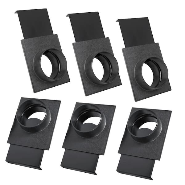 ‎POWERTEC 4 in. Blast Gate for Dust Collector/Vacuum Fittings, Dust Collection Fittings (6-PacK)