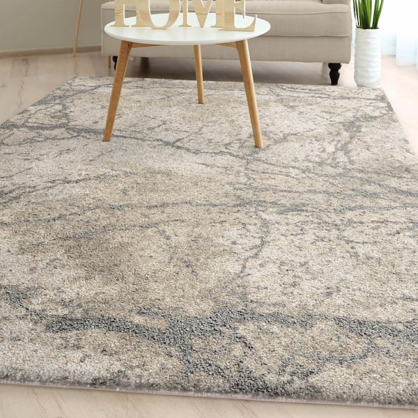 Orian Rugs Marquina Ivory 7 Ft 10 In X Area Rug 392623 The