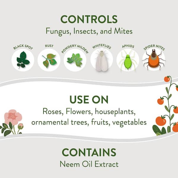 32 oz. Ready-to-Use Fungicide 3 with Neem Oil Extract