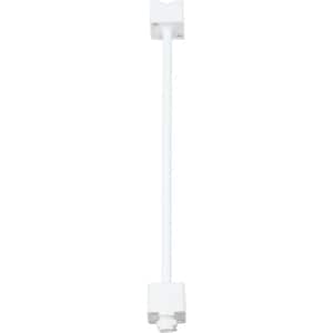 12 in. White Extension Wand for VL 120-Volt 1-Circuit/1-Neutral or 2-Circuit/1-Neutral Track Systems/Track Heads