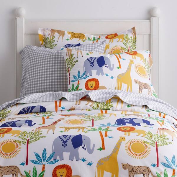 jungle animal duvet cover