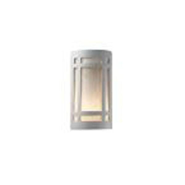 Filament Design Leonidas 1-Light Paintable Ceramic Bisque Sconce