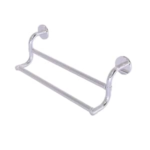 Remi Collection 18 in. Wall Mounted Double Towel Bar in Polished Chrome