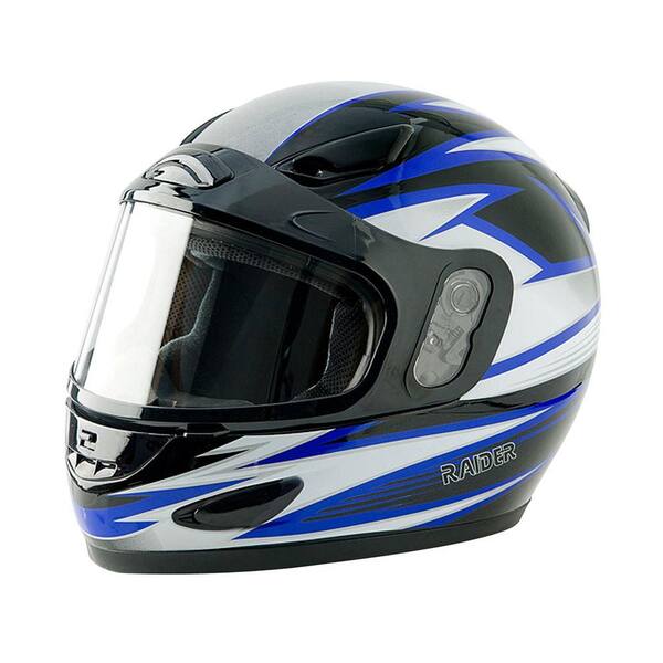 Raider 3X-Large Adult Blue Full Face Snow Helmet