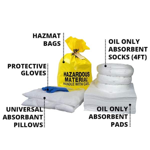 Oil-Only Absorbent Pads