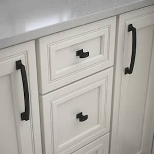 Classic Edge 6-5/16 in. (160 mm) Matte Black Cabinet Drawer Pull