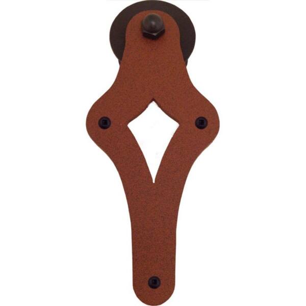 Quiet Glide 8-5/8 in. x 2-5/8 in. Palm-Leis New Age Rust Roller Strap