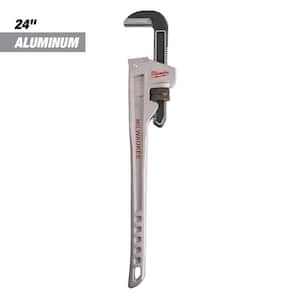 24 Inch Aluminum Pipe Wrench Cat 31124 Model No 824 Brand New No