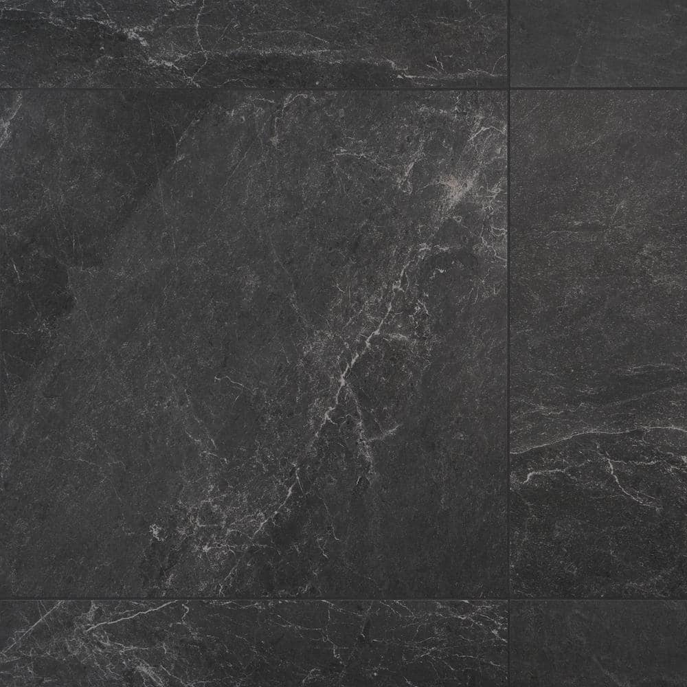 LithoTech Graphite Gray 35.43 in. x 35.43 in. Matte Porcelain Floor and Wall Tile (17.43 sq. ft./Case) price history on PriceWatchPro