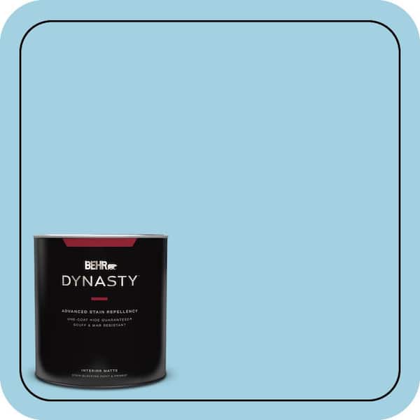 BEHR DYNASTY 1 qt. #540C-3 Sea Rover Matte Interior Stain-Blocking Paint & Primer