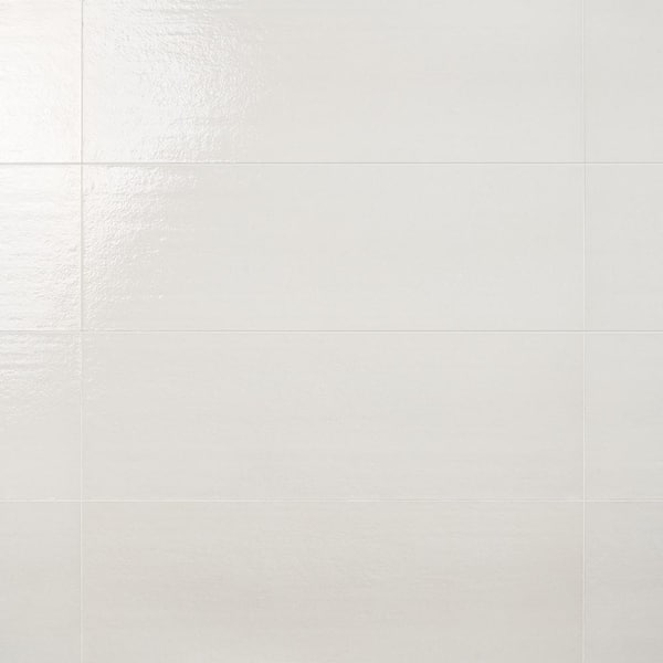 Ivy Hill Tile Angela Harris Harmony White 11.81 in. x 35.43 in. Satin Ceramic Wall Tile (11.62 sq. ft./Case)