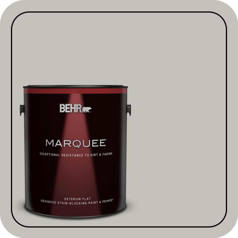 1 gal. #PPU18-10 Natural Gray Flat Exterior Paint & Primer price history on PriceWatchPro