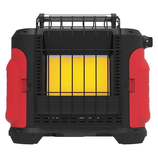 Dyna-Glo Grab N Go 18,000 BTU Portable Radiant Propane Gas Recreational Heater in Red