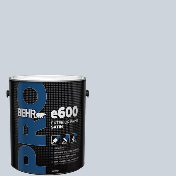BEHR PRO 1 gal. #PPU14-17A Polar Frost Satin Exterior Paint