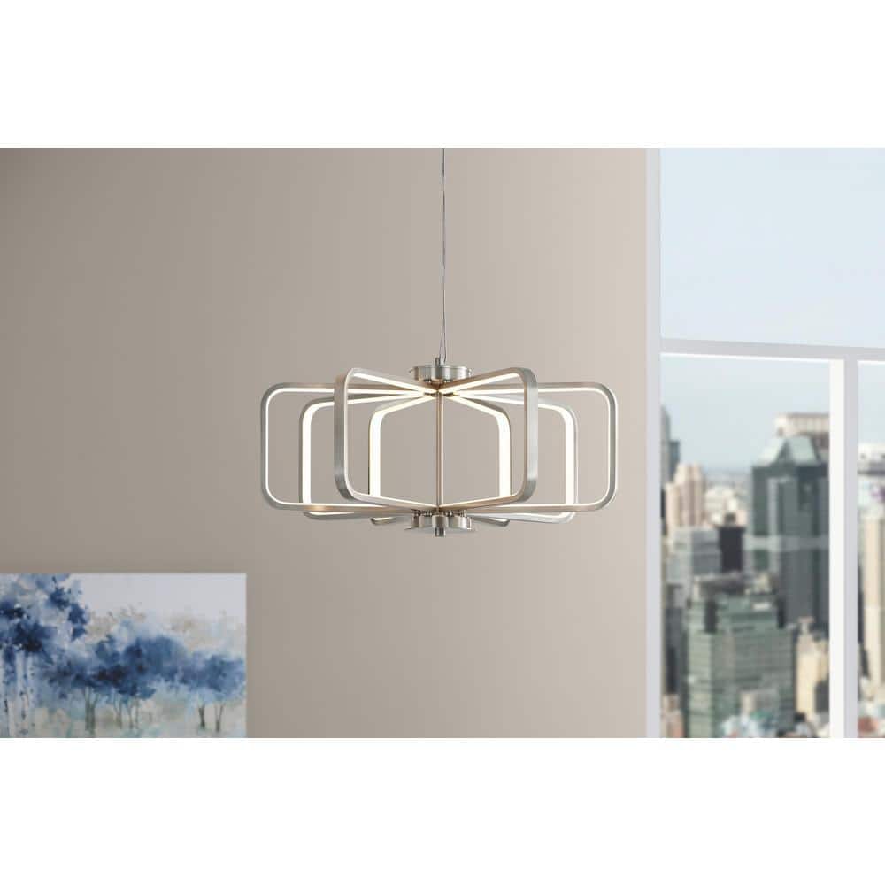 Birmingham 35-Watt Brushed Nickel Integrated LED Pendant price history on PriceWatchPro