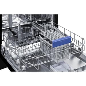 24 in. Top Control Built-in Dishwasher in Black, 47 dBAr, ENERGY STAR