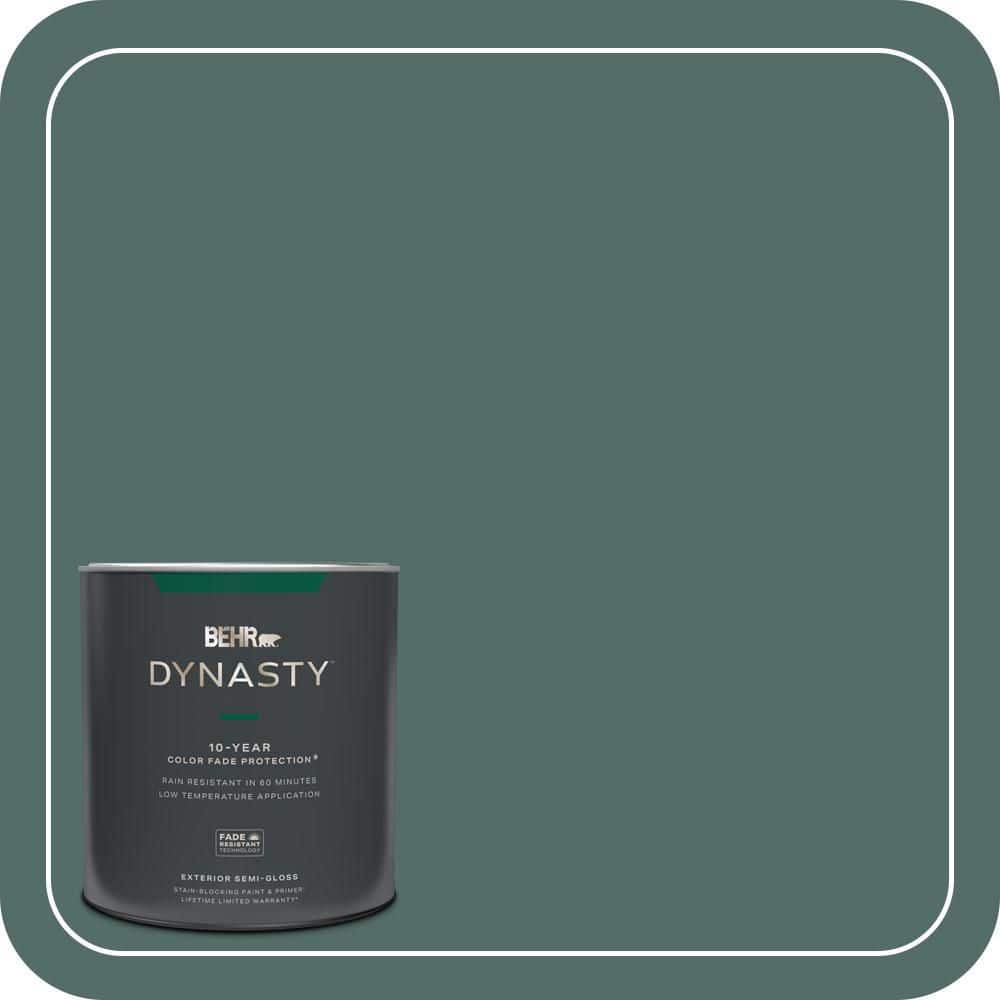 1 qt. #MQ6-39 Chelsea Garden Semi-Gloss Exterior Stain-Blocking Paint & Primer price history on PriceWatchPro