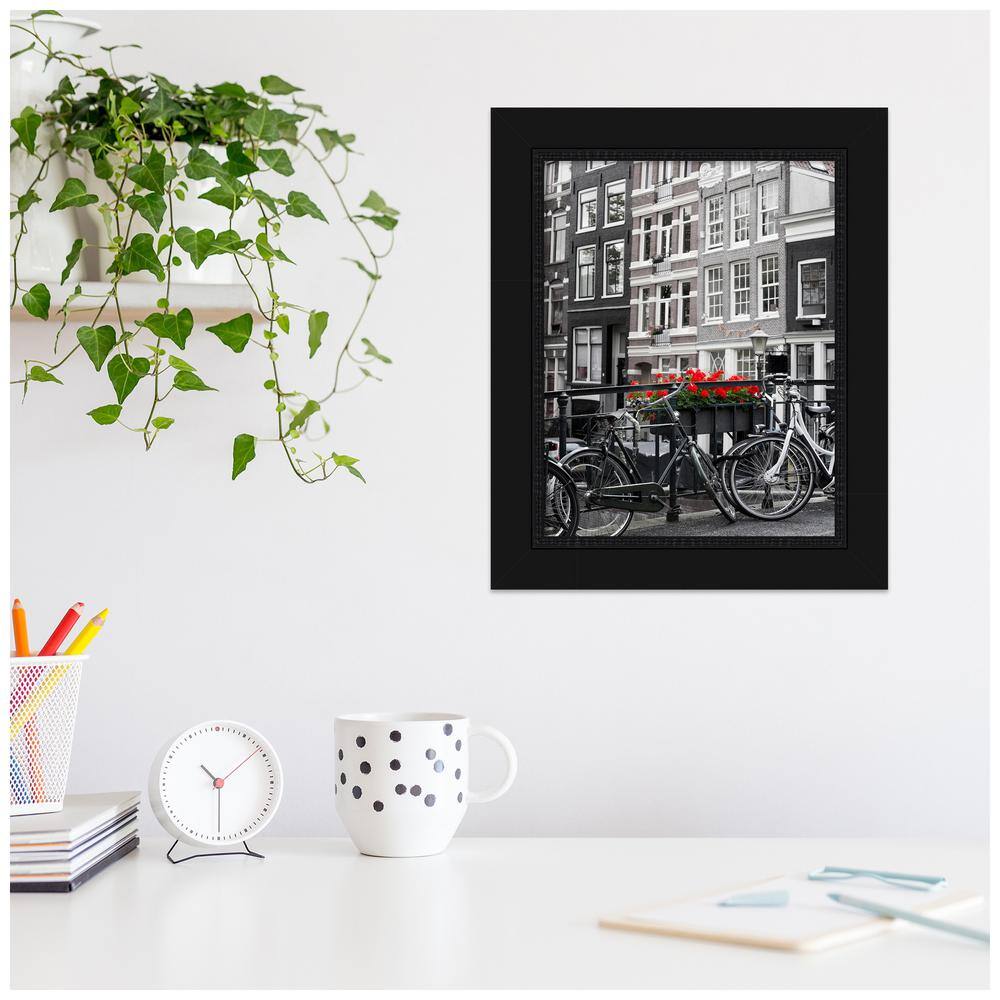 Avon Black 11x14 Wood Wall Picture Frame