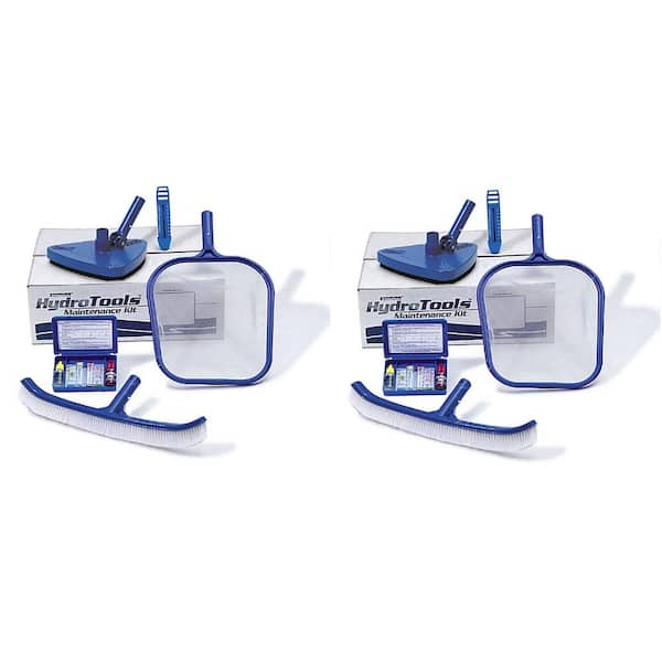SWIMLINE Hydro Tools Premium Inground Swimming Pool Maintenance Kit Skimmer (2-Pack)