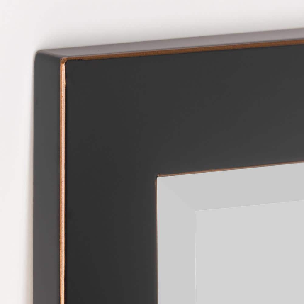 Elegant Bronze Rectangular Bathroom Vanity Mirror