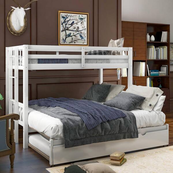 Twin over deals king bunk bed