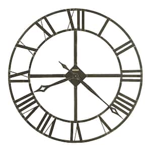 Lacy II Charcoal Gray Wall Clock