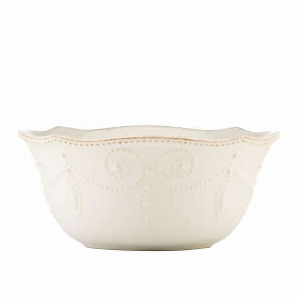 Lenox French Perle 4-Piece Traditional Pale Ivory Stoneware