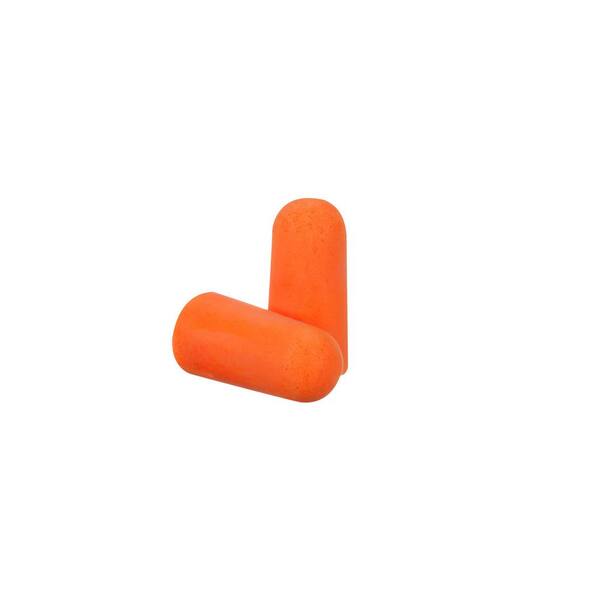3M Orange Disposable Earplugs (8Pairs/Pack) 92077H8DC The Home Depot