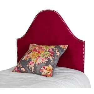 Bella Twin Kids and Dorm Upholstered Headboard in Chantel Magenta