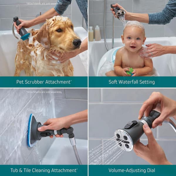 Pet Shower Head Brush - Pet Clever