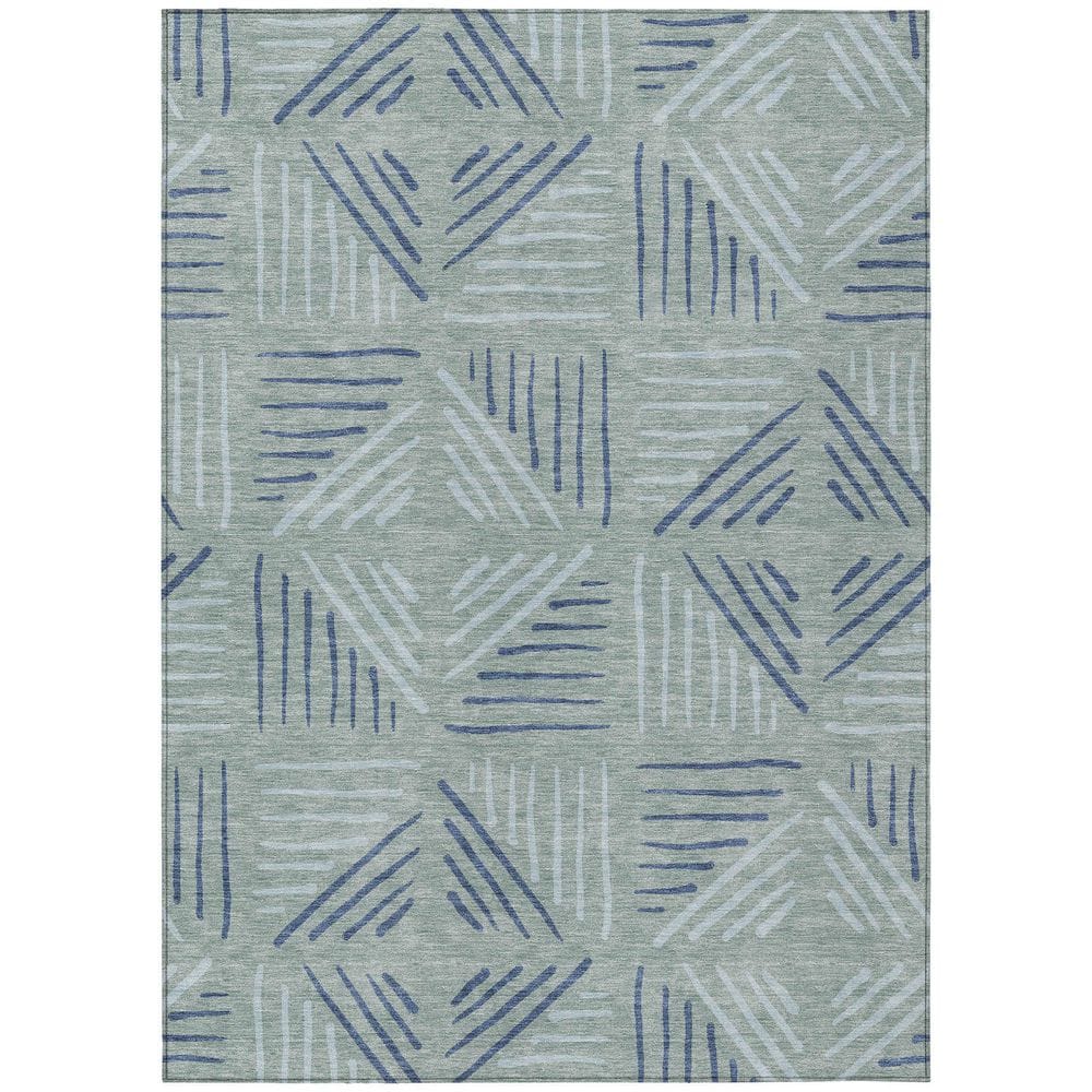 Addison Rugs Chantille Machine Washable Indoor/Outdoor Abstract ACN2413 ...