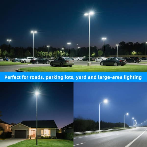 WYZM 1500-Watt Equivalent Integrated LED Bronze 300W Led Shoebox