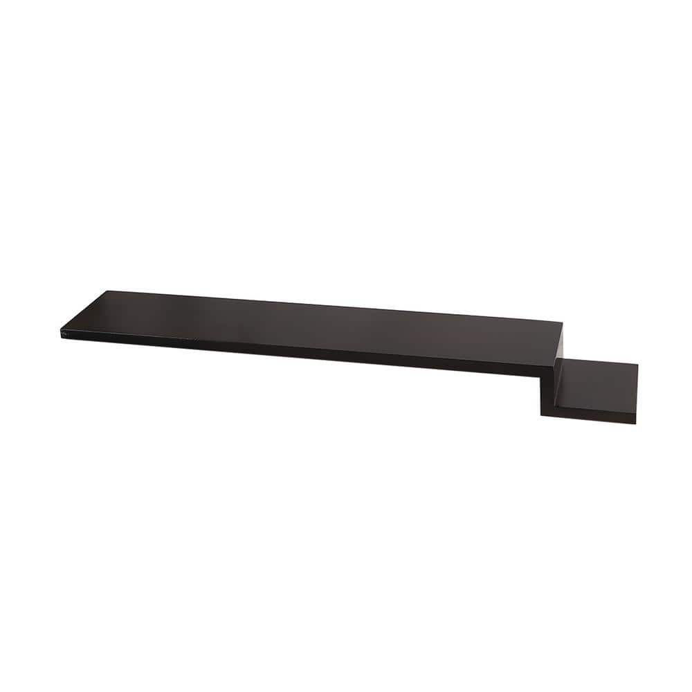 Hampton Bay Brookings 42 in. x 6 in. Filler Strip in Espresso