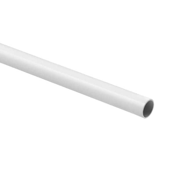 Stanley-National Hardware 8 ft. Closet Rod with 0.4 in. Thickness in White