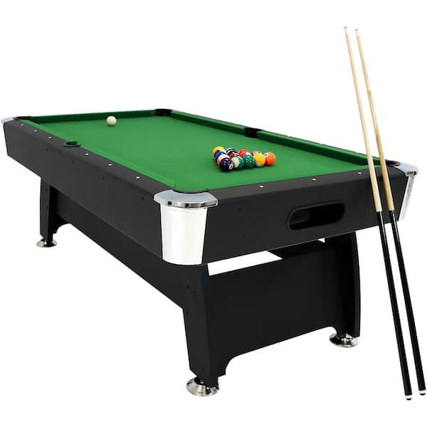 Sunnydaze 7 ft. Pool Table with Ball Return