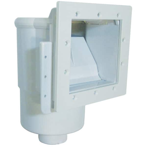 Hayward Dyna-Skim Low Profile Series 1.5 in. FPT Vinyl In Ground Skimmer Closed Front and Top Basket Access