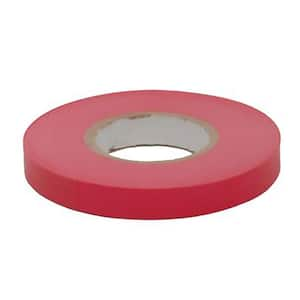 80 ft., 6 MIL Red Plant Tie Tape (4-Rolls)