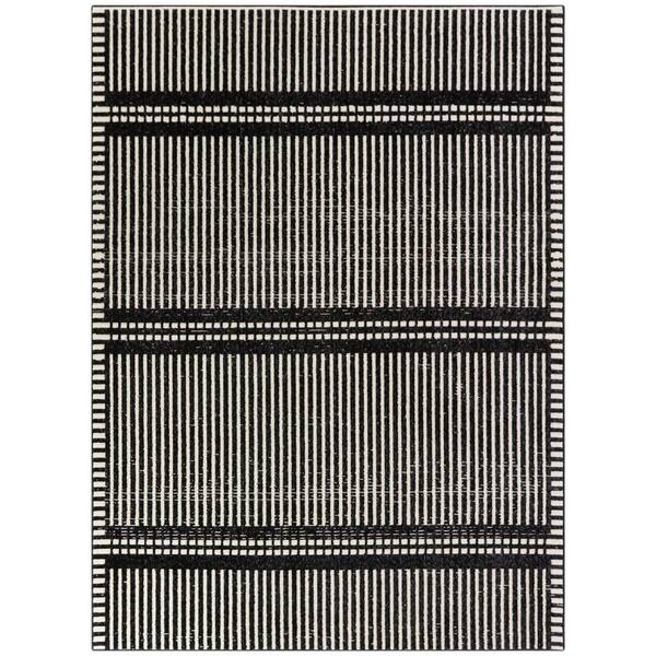 BALTA Sinclair Charcoal 5 ft. x 7 ft. Contemporary Area Rug