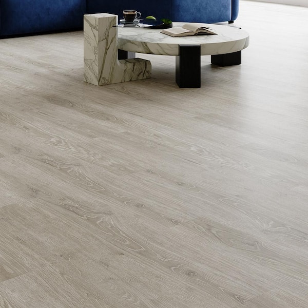 Boundless Denali 20 MIL x 7 in. W x 48 in. L Glue Down Waterproof Luxury Vinyl Plank Flooring 46.69 sq. ft. /Case