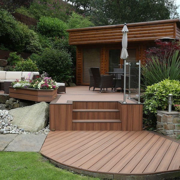 Trex Transcend 1-in x 7-in x 12-ft Composite Fascia Deck Board