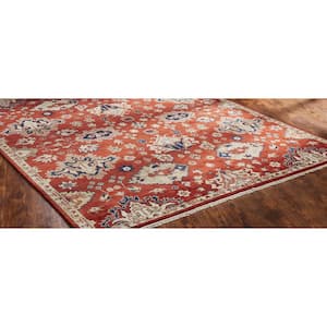 Umbria Multi-Colored 8 ft. x 10 ft. Oriental Area Rug